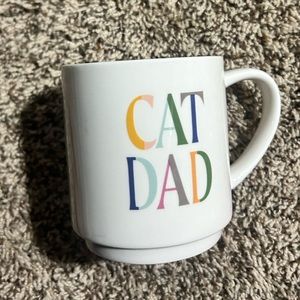 Cat Dad coffee cup. Washed once. Never used